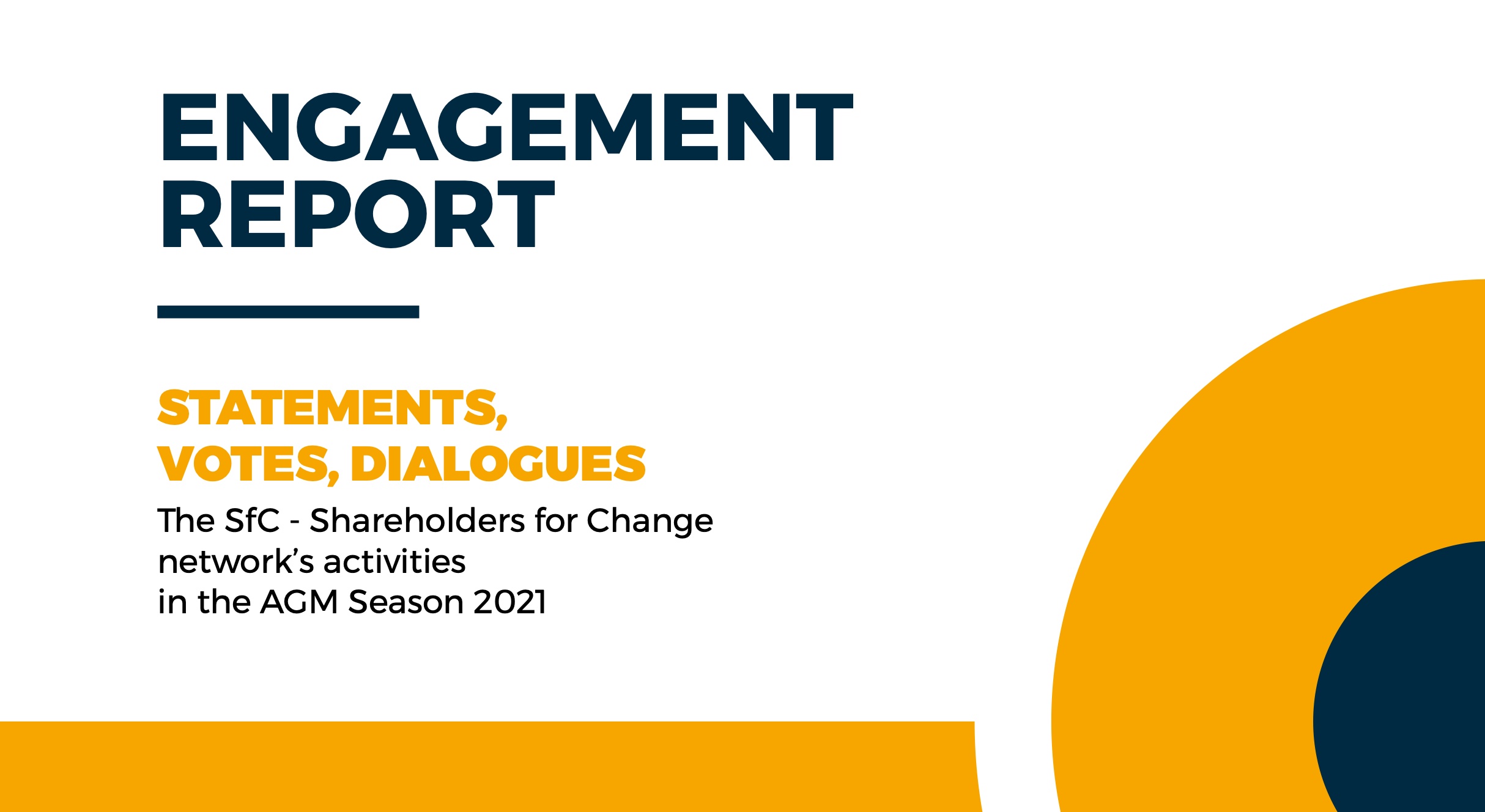 Engagement Report 2021