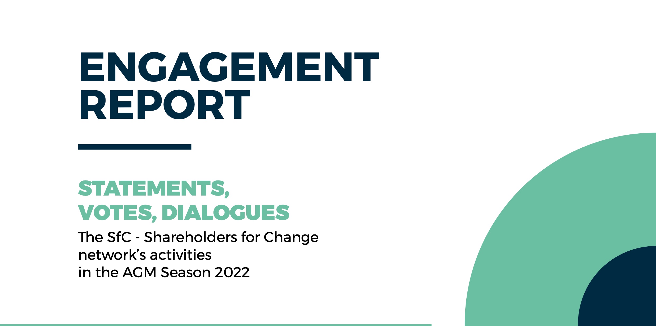 SfC Engagement Report